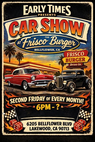 Early Times Car Show flyer
